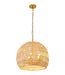 Bethel International Canada - Five Light Chandelier - Natural White- Union Lighting Luminaires Decor