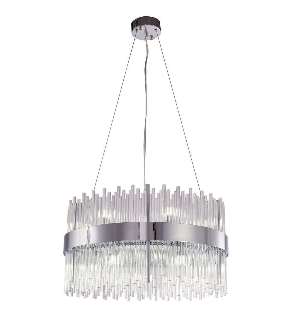 Bethel International Canada - 14 Light Chandelier - Chrome- Union Lighting Luminaires Decor