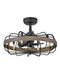 "Hinkley Canada - 22" LED Fandelier - Eli - Matte Black- Union Lighting Luminaires Decor"