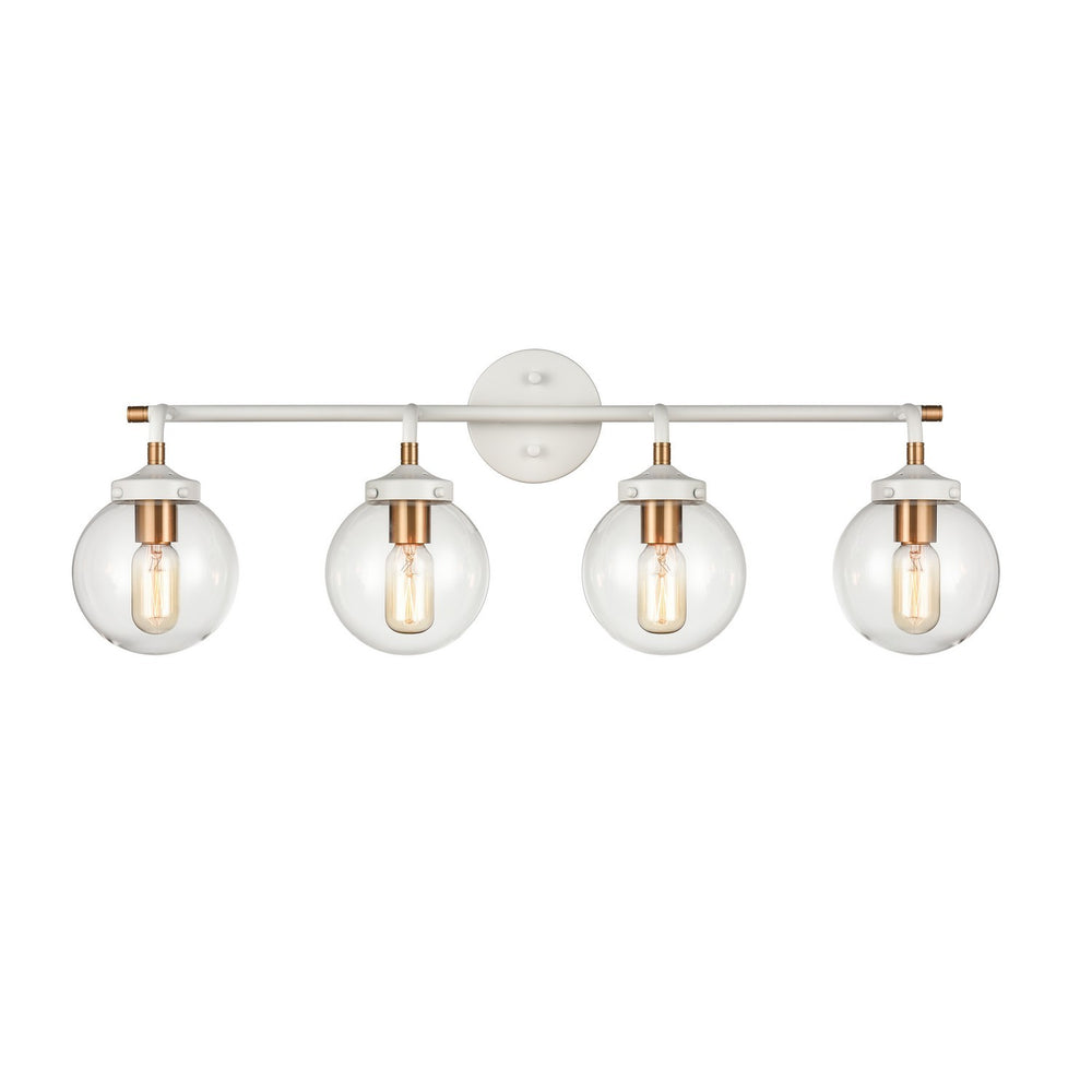 ELK Home - Four Light Vanity - Boudreaux - Matte White- Union Lighting Luminaires Decor