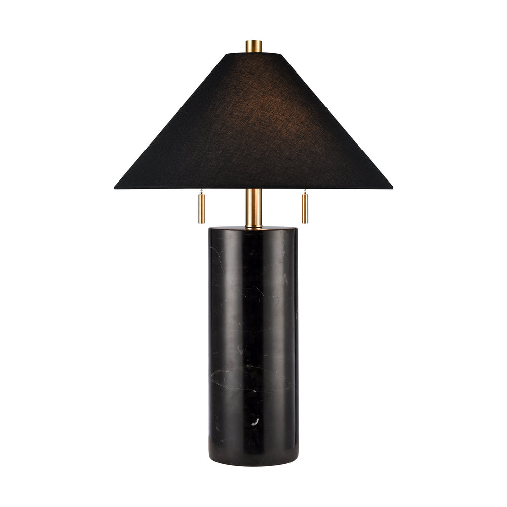 ELK Home - Two Light Table Lamp - Blythe - Black- Union Lighting Luminaires Decor