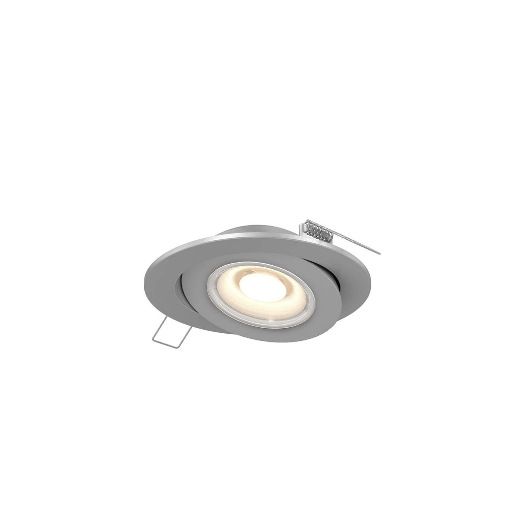 Dals Canada - Recessed LED Gimbal Light - Pivot - Satin Nickel- Union Lighting Luminaires Decor
