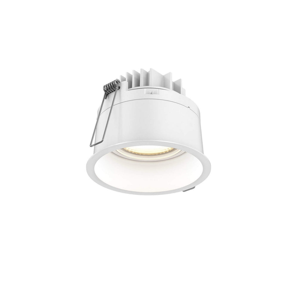 Dals - Regressed Gimbal Down Light - Facet - White- Union Lighting Luminaires Decor