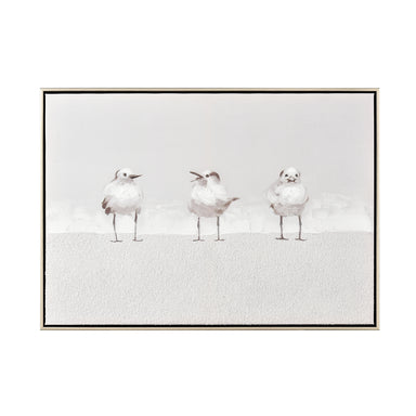 ELK Home - Framed Wall Art - Three Gulls - White- Union Lighting Luminaires Decor