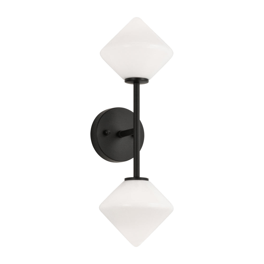 Matteo Canada - Two Light Wall Sconce - Novo - Black- Union Lighting Luminaires Decor