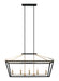 Matteo Canada - Five Light Chandelier - Mavonshire - Black + Aged Gold Brass- Union Lighting Luminaires Decor