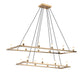 Matteo Canada - 18 Light Chandelier - Cascadian - Aged Gold Brass- Union Lighting Luminaires Decor