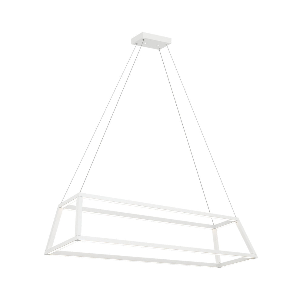 Matteo Canada - LED Chandelier - Carlington - Matte White- Union Lighting Luminaires Decor