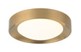 Matteo Canada - LED Ceiling Mount - Essene - Aged Gold Brass- Union Lighting Luminaires Decor
