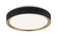 Matteo Canada - LED Ceiling Mount - Alamus - Aged Gold Brass + Matte Black- Union Lighting Luminaires Decor