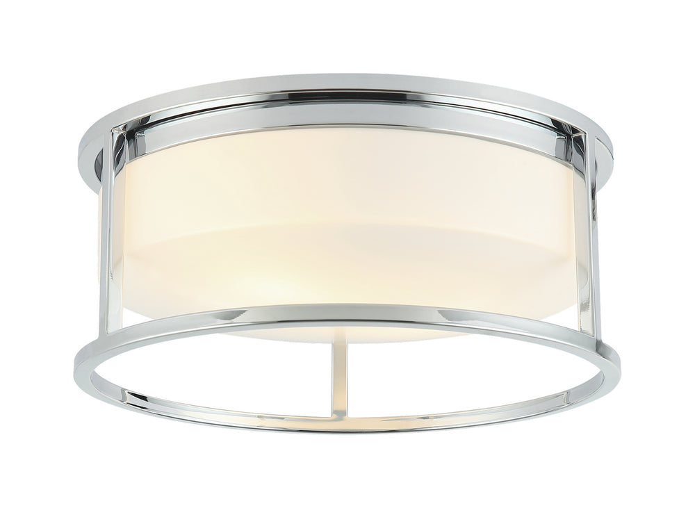 Matteo Canada - Two Light Ceiling Mount - Framerton - Chrome- Union Lighting Luminaires Decor
