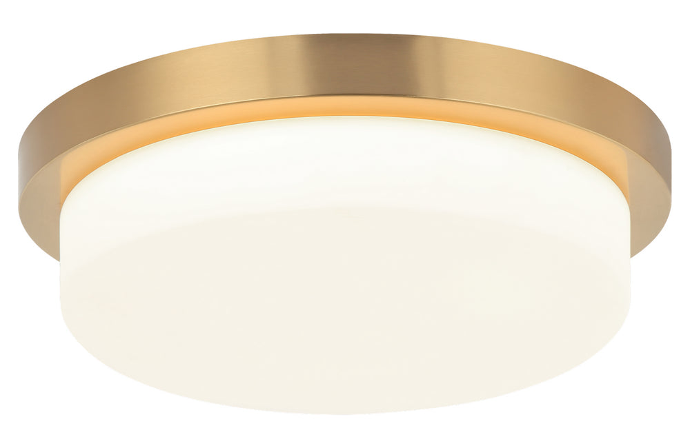 Matteo Canada - LED Ceiling Mount - Durham - Aged Gold Brass- Union Lighting Luminaires Decor