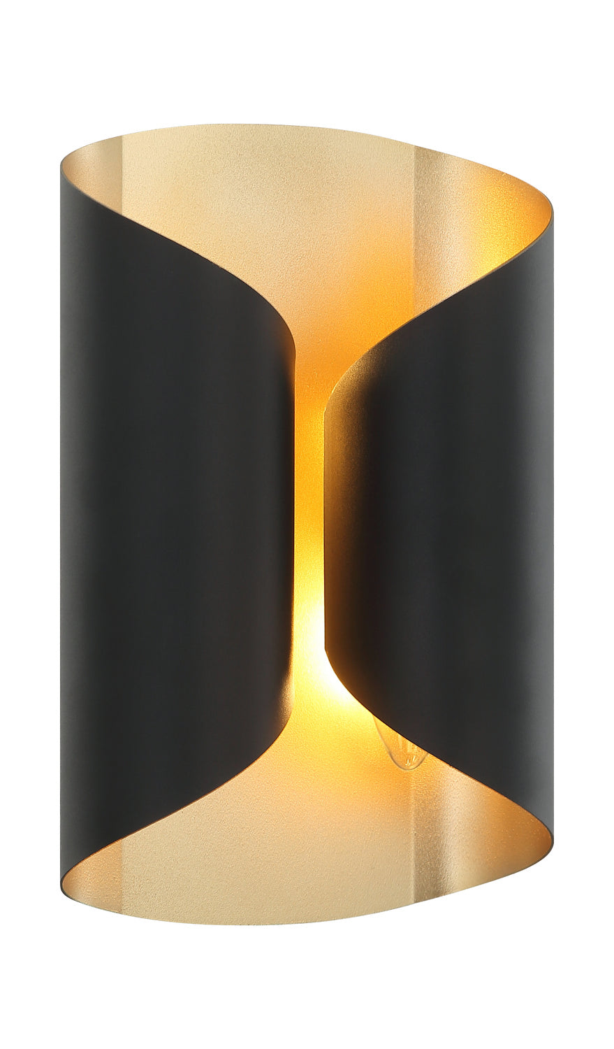 Matteo Canada - Two Light Wall Sconce - Ripcurl - Matte Black- Union Lighting Luminaires Decor