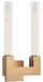 Matteo Canada - Two Light Wall Sconce - Odelle - Matte Black- Union Lighting Luminaires Decor