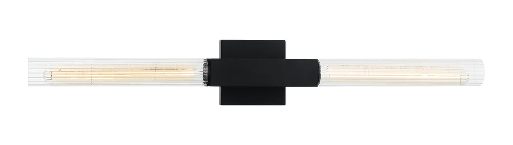 Matteo Canada - Two Light Wall Sconce - Odelle - Matte Black- Union Lighting Luminaires Decor