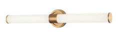 Matteo Canada - LED Wall Sconce - Steveston - Aged Gold Brass- Union Lighting Luminaires Decor