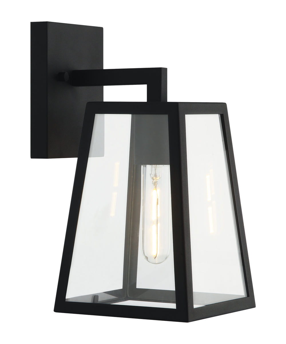 Matteo Canada - One Light Wall Sconce - Denzil - Matte Black- Union Lighting Luminaires Decor