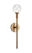 Matteo Canada - One Light Wall Sconce - Candlestix - Aged Gold Brass- Union Lighting Luminaires Decor