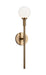 Matteo Canada - One Light Wall Sconce - Candlestix - Aged Gold Brass- Union Lighting Luminaires Decor