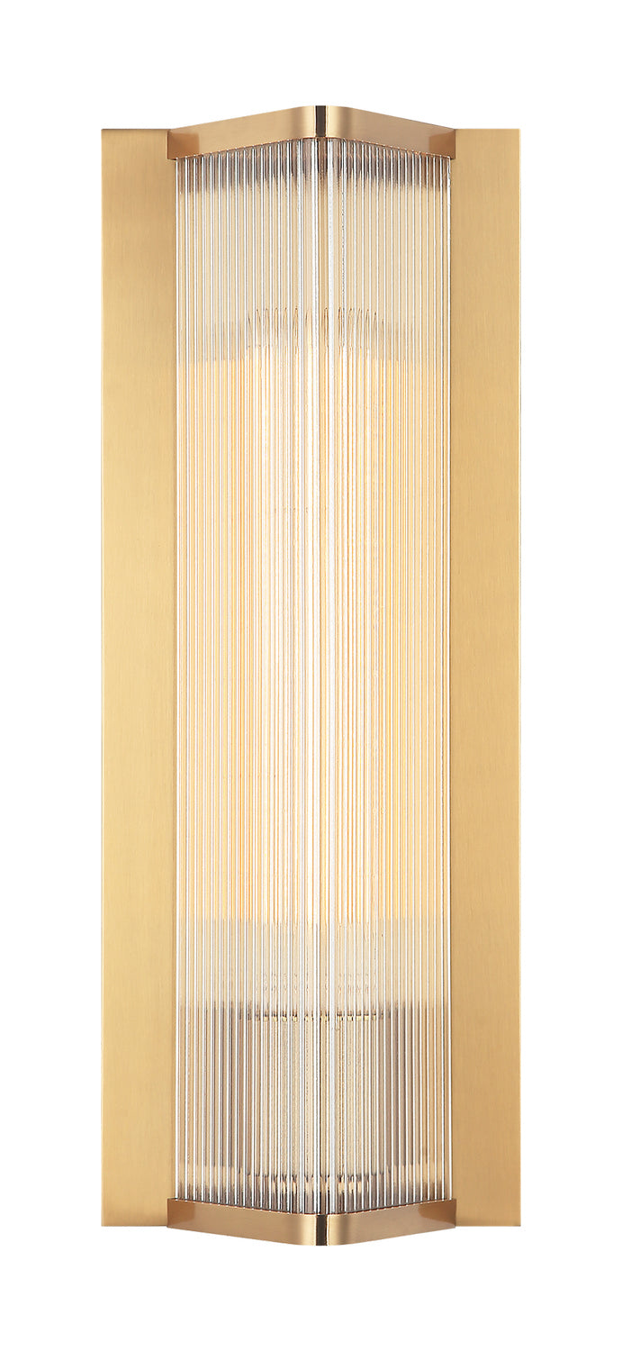 Matteo Canada - One Light Wall Sconce - Palmira - Aged Gold Brass- Union Lighting Luminaires Decor