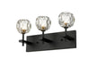 Bethel International Canada - Three Light Vanity - Black- Union Lighting Luminaires Decor