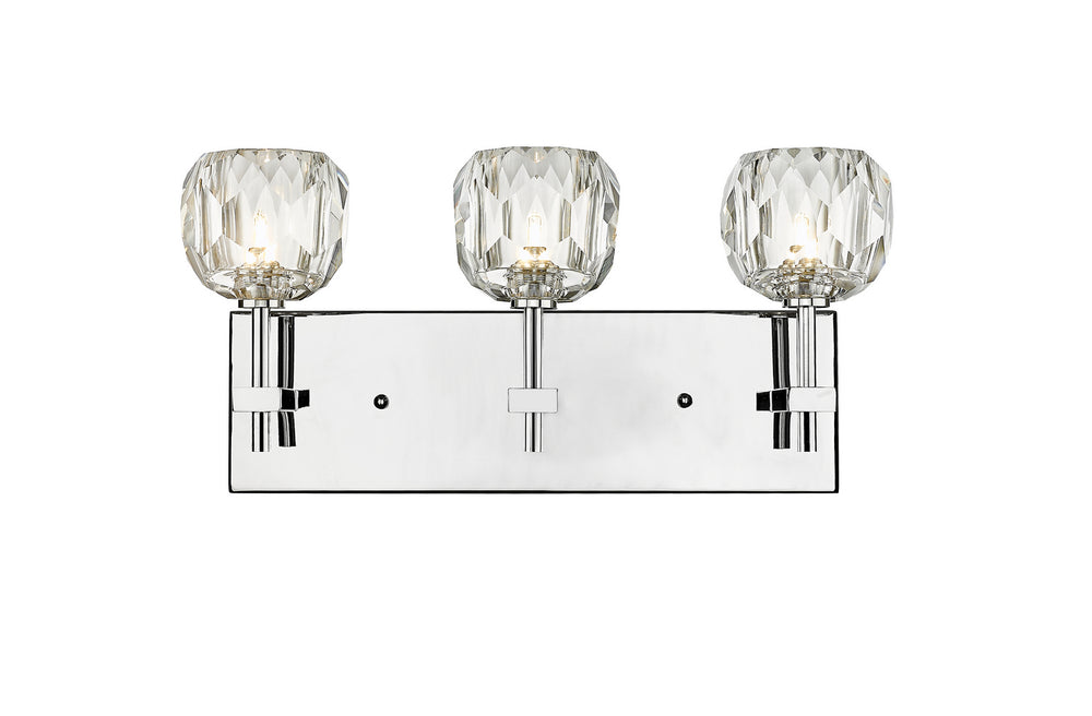 Bethel International Canada - Three Light Vanity - Chrome- Union Lighting Luminaires Decor
