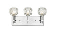 Bethel International Canada - Three Light Vanity - Chrome- Union Lighting Luminaires Decor
