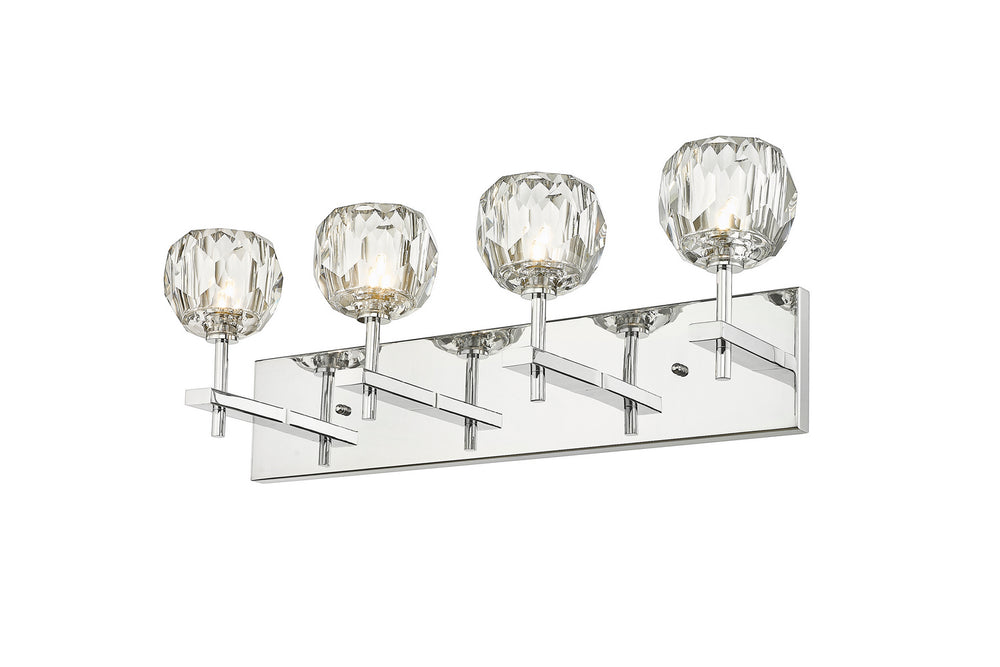 Bethel International Canada - Four Light Vanity - Chrome- Union Lighting Luminaires Decor
