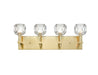 Bethel International Canada - Four Light Vanity - Gold- Union Lighting Luminaires Decor