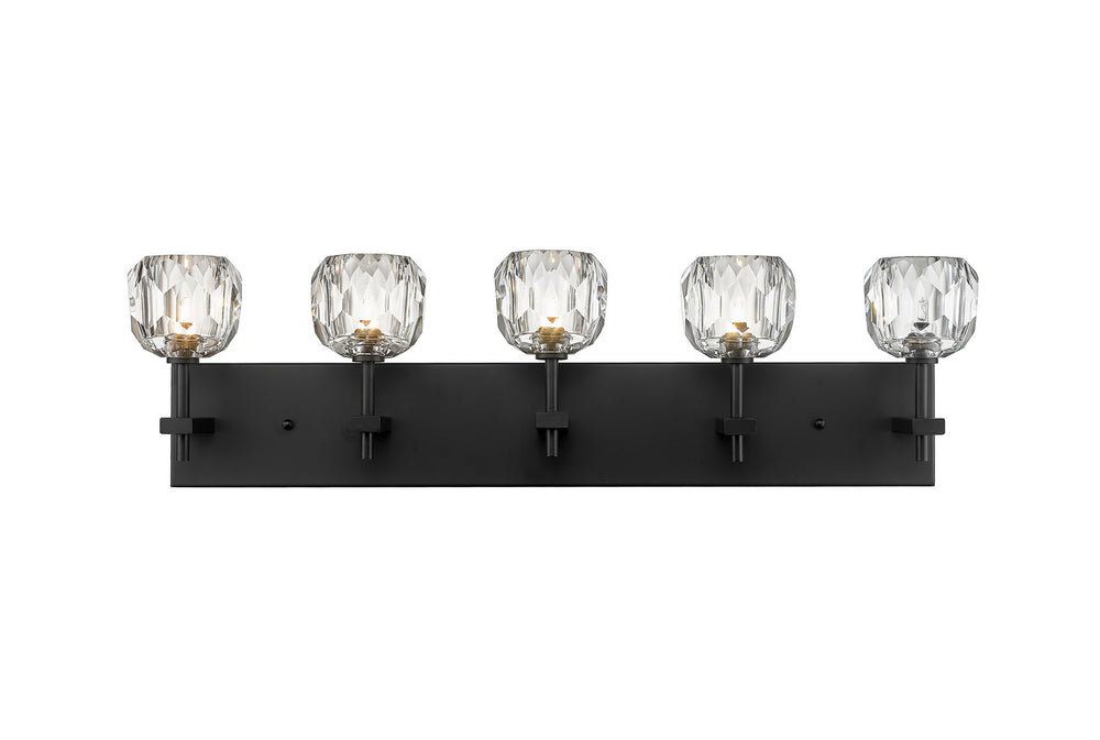 Bethel International Canada - Five Light Vanity - Black- Union Lighting Luminaires Decor