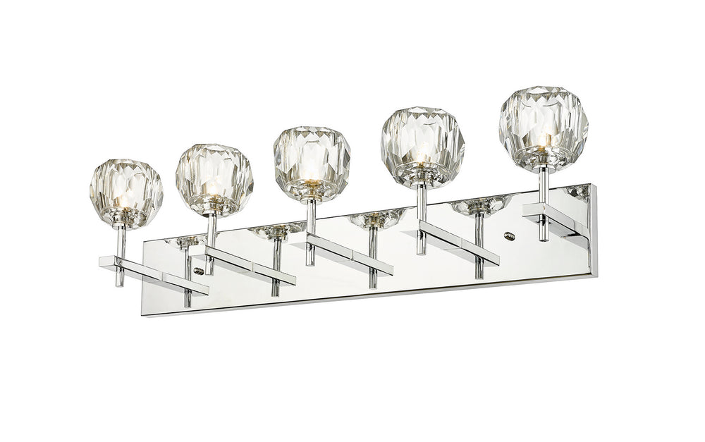 Bethel International Canada - Five Light Vanity - Chrome- Union Lighting Luminaires Decor