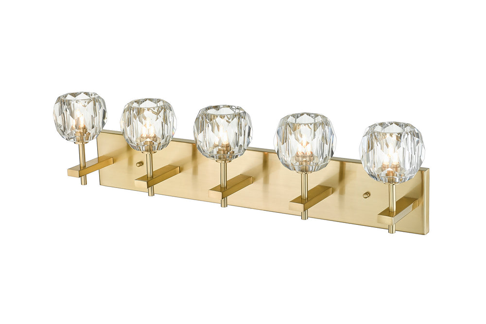 Bethel International Canada - Five Light Vanity - Gold- Union Lighting Luminaires Decor