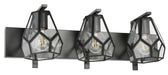 Eglo Canada - Three Light Bath/Vanity - Mardyke - Matte Black- Union Lighting Luminaires Decor