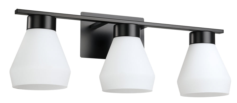 Eglo Canada - Three Light Bath/Vanity - Copeland - Matte Black- Union Lighting Luminaires Decor