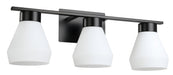 Eglo Canada - Three Light Bath/Vanity - Copeland - Matte Black- Union Lighting Luminaires Decor