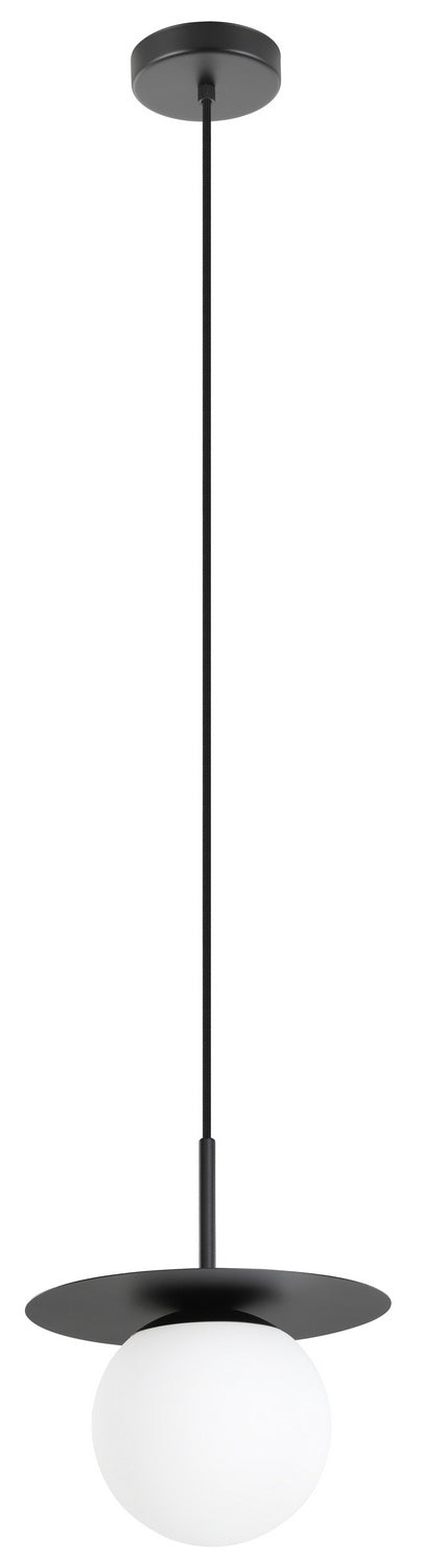 Eglo Canada - One Light Mini Pendant - Arenales - Structured Black- Union Lighting Luminaires Decor
