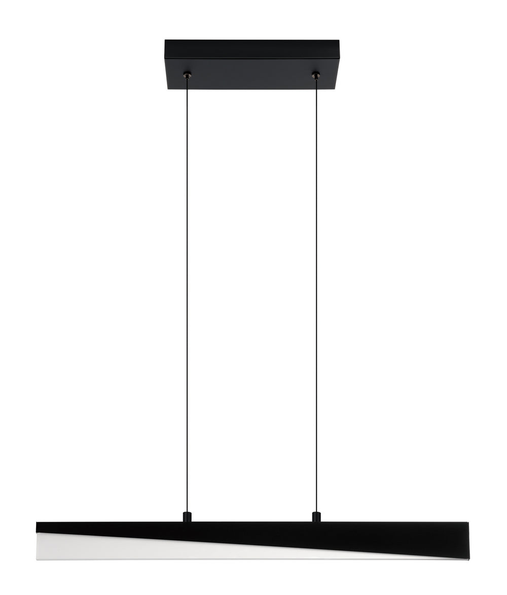 Eglo Canada - LED Pendant - Isidro - Structured Black- Union Lighting Luminaires Decor