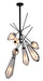 Bethel International Canada - Seven Light Chandelier - Black- Union Lighting Luminaires Decor