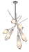 Bethel International Canada - Seven Light Chandelier - Polished Nickel- Union Lighting Luminaires Decor