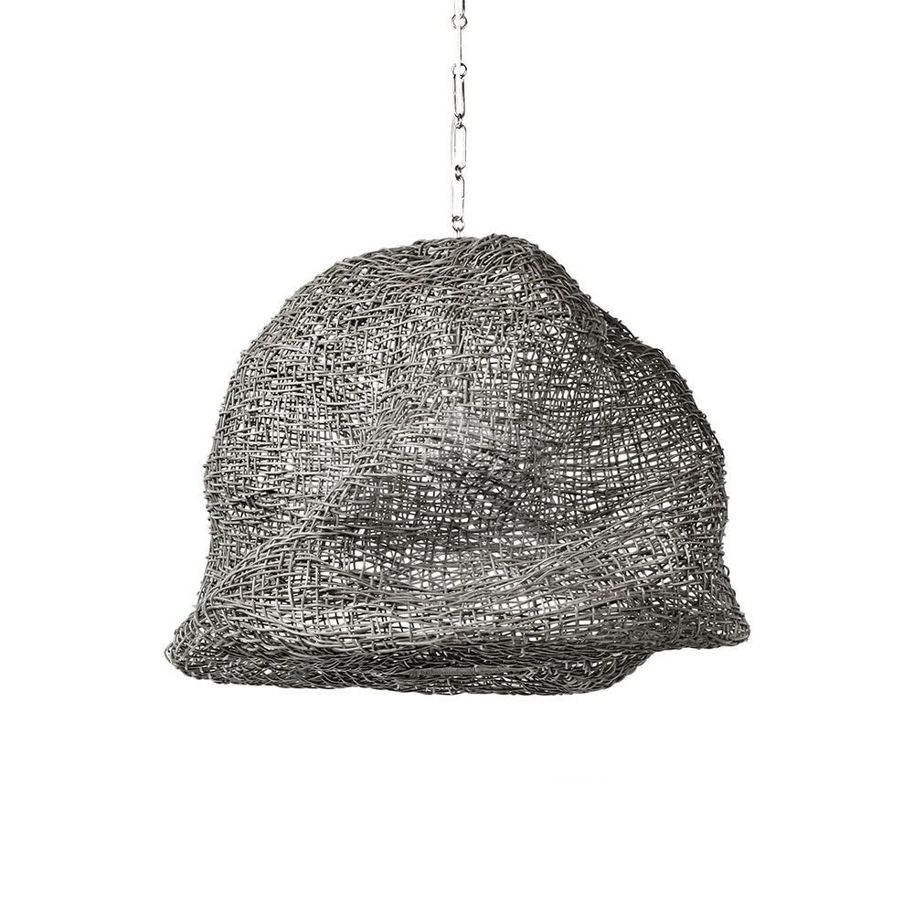 Palecek - One Light Pendant - Andorra - Pewter- Union Lighting Luminaires Decor