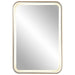 Uttermost - Vanity Mirror - Crofton - Brushed Brass Plated Stainless Steel- Union Lighting Luminaires Decor