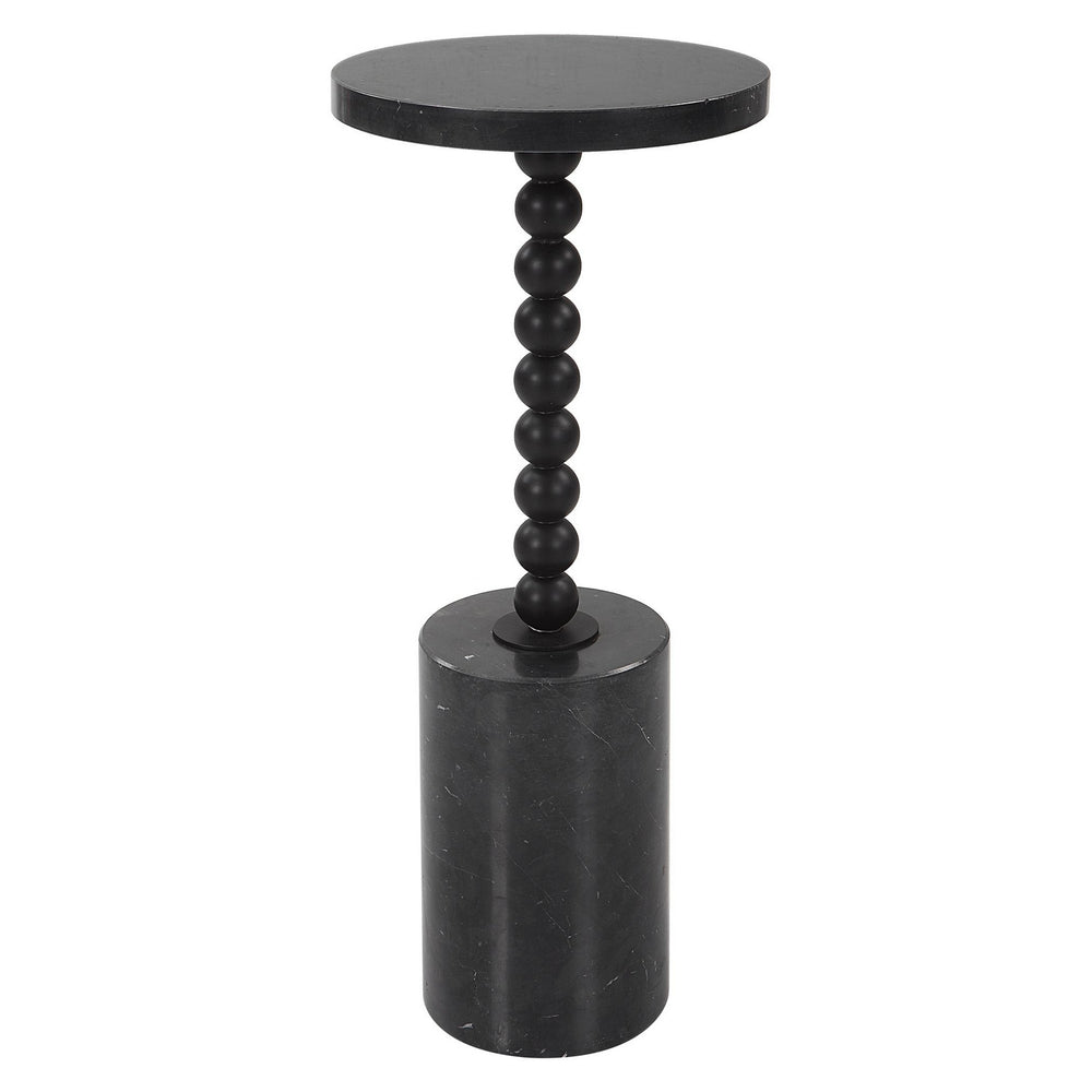 Uttermost - Drink Table - Bead - Solid Black- Union Lighting Luminaires Decor