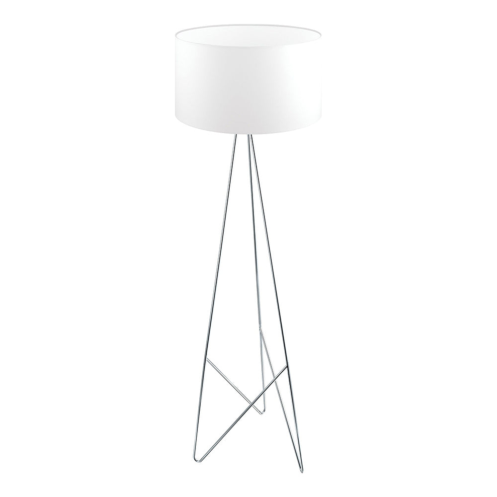 Eglo Canada - LED Floor Lamp - Camporale - Chrome- Union Lighting Luminaires Decor