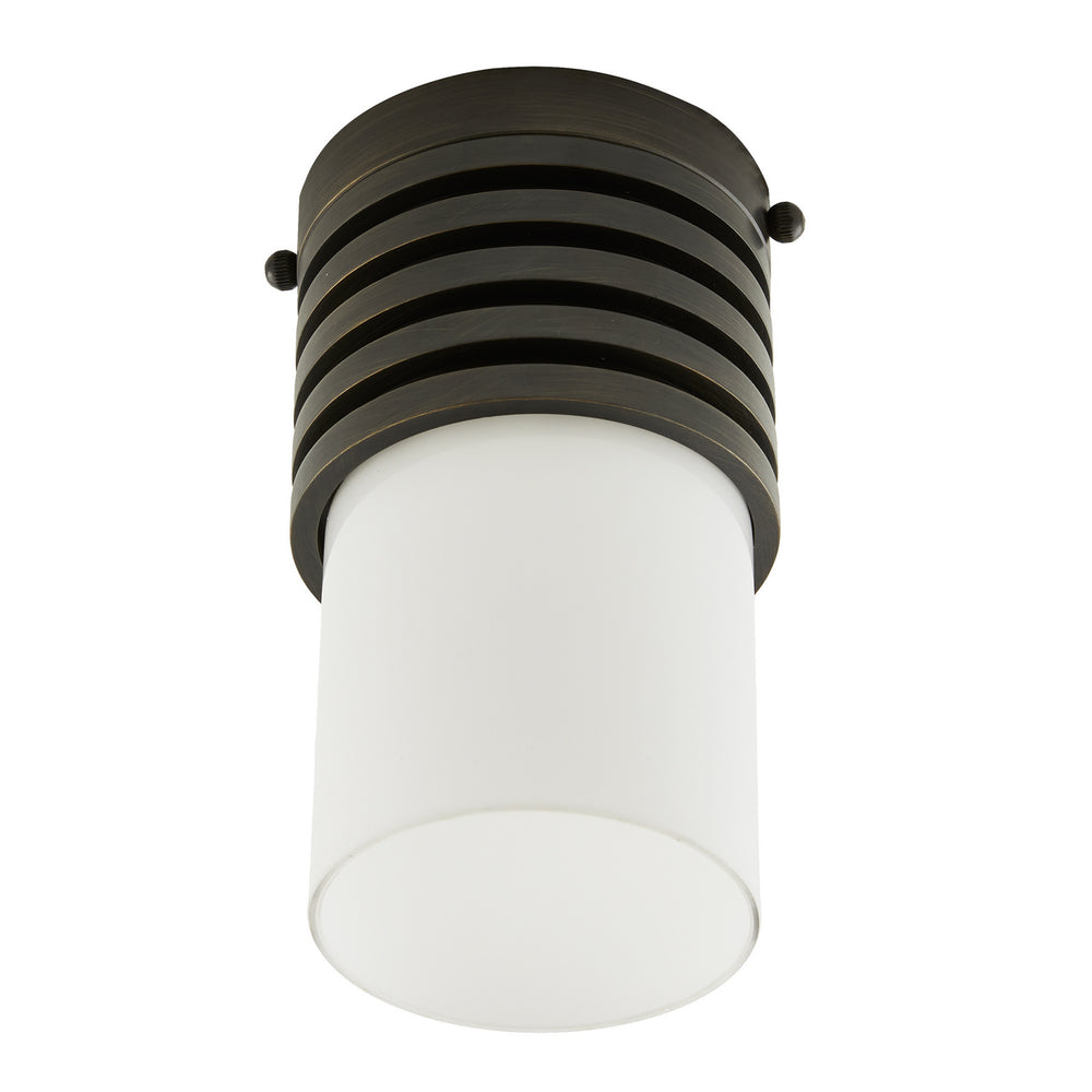 Arteriors - One Light Flush Mount - Rune - English Bronze- Union Lighting Luminaires Decor