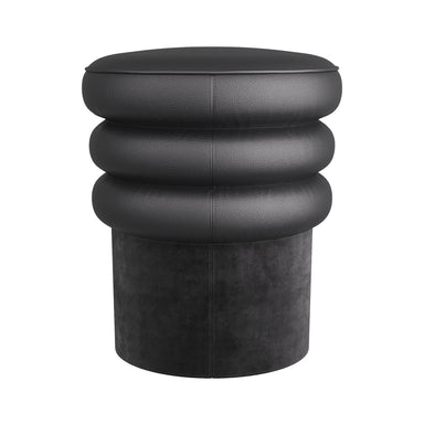 Arteriors - Ottomon - Rollo - Black- Union Lighting Luminaires Decor