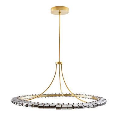 Arteriors - One Light Chandelier - Santorini - Blue Smoke Luster- Union Lighting Luminaires Decor