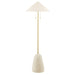 Mitzi Canada - Two Light Floor Lamp - Maia - Aged Brass/Ceramic Textured Beige- Union Lighting Luminaires Decor