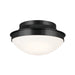 Kichler Canada - Two Light Flush Mount - Bretta - Black- Union Lighting Luminaires Decor