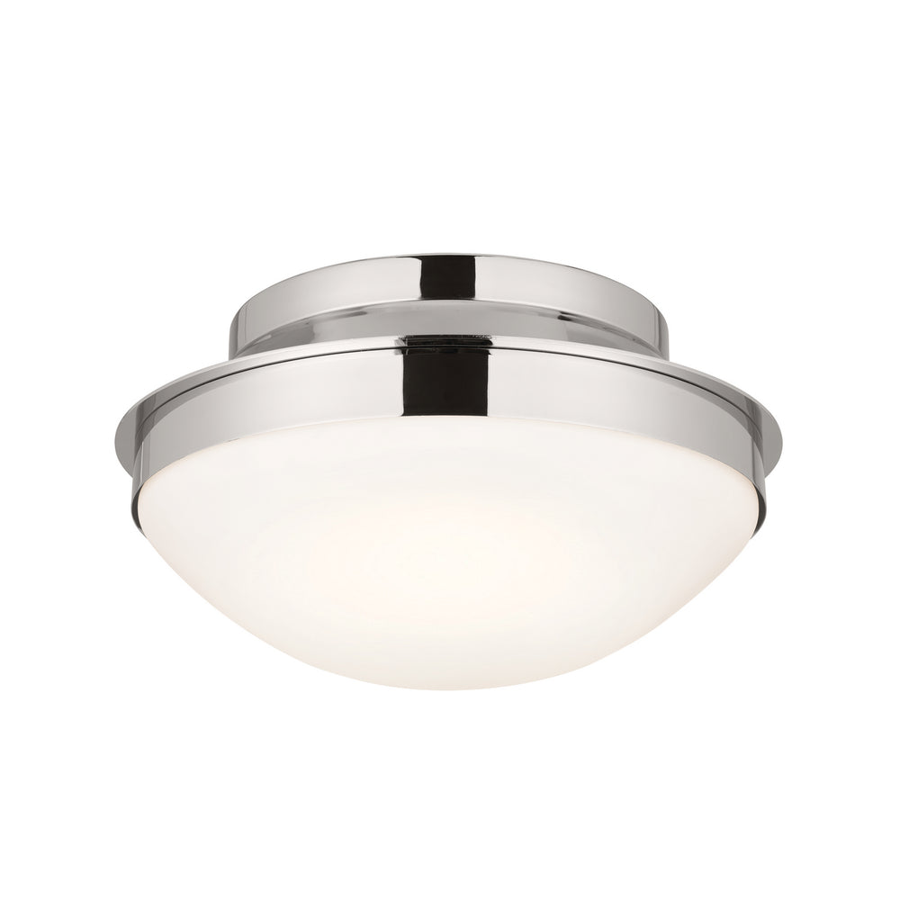 Kichler Canada - Two Light Flush Mount - Bretta - Polished Nickel- Union Lighting Luminaires Decor