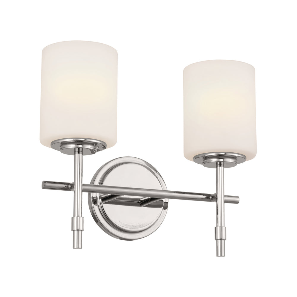 Kichler Canada - Two Light Bath - Ali - Polished Nickel- Union Lighting Luminaires Decor